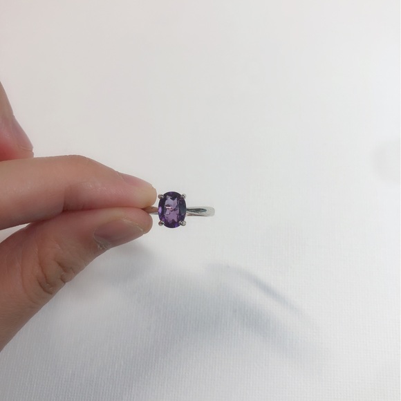 Genuine amethyst ring - Picture 7 of 7